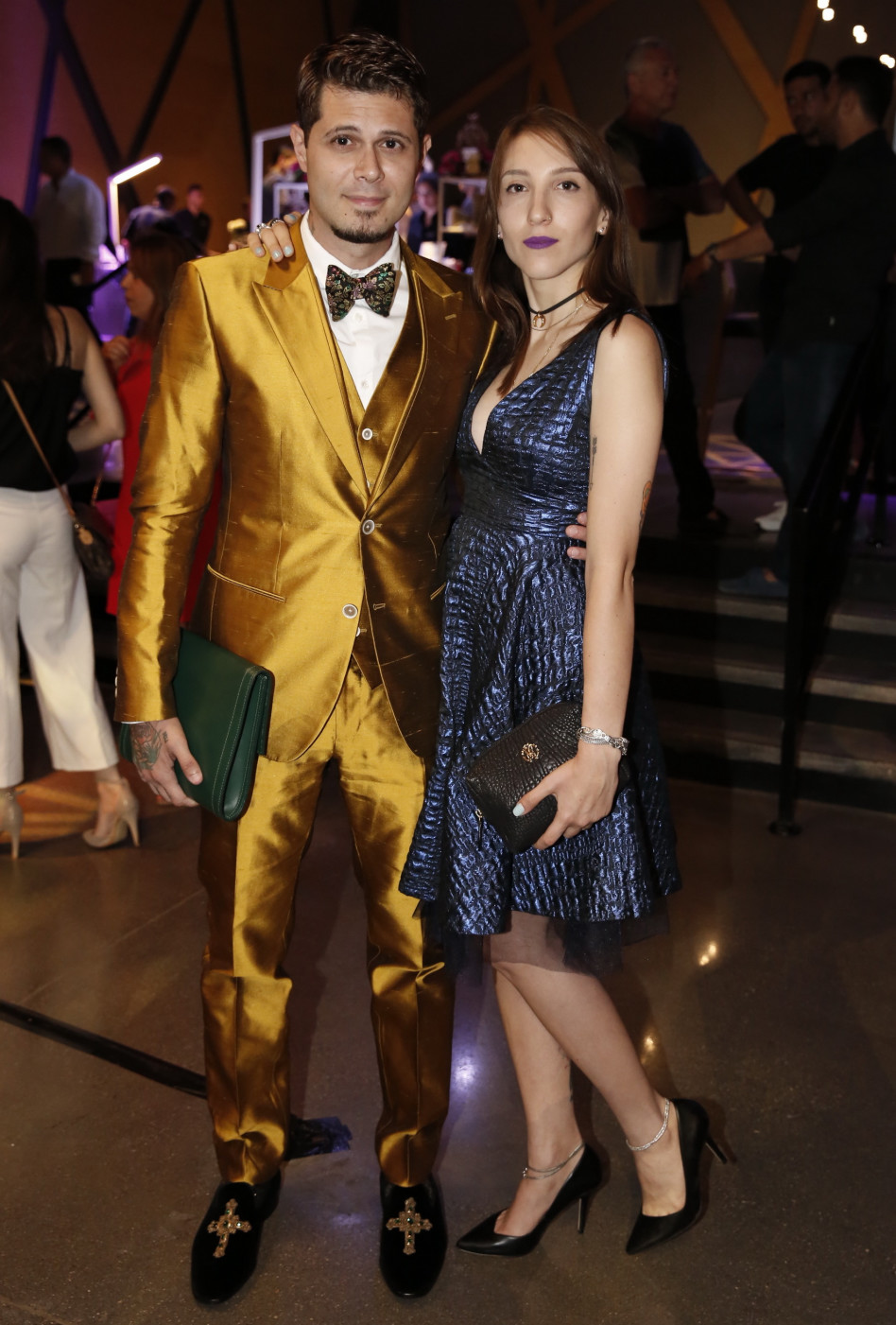 גלאם. תניה גרבר ושי חי (צילום: אלירן אביטל)