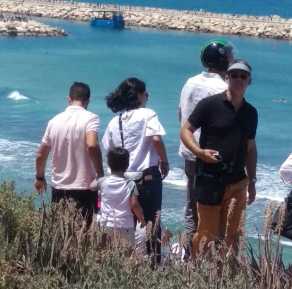 ביוש. אבוהב נהנית מהנוף