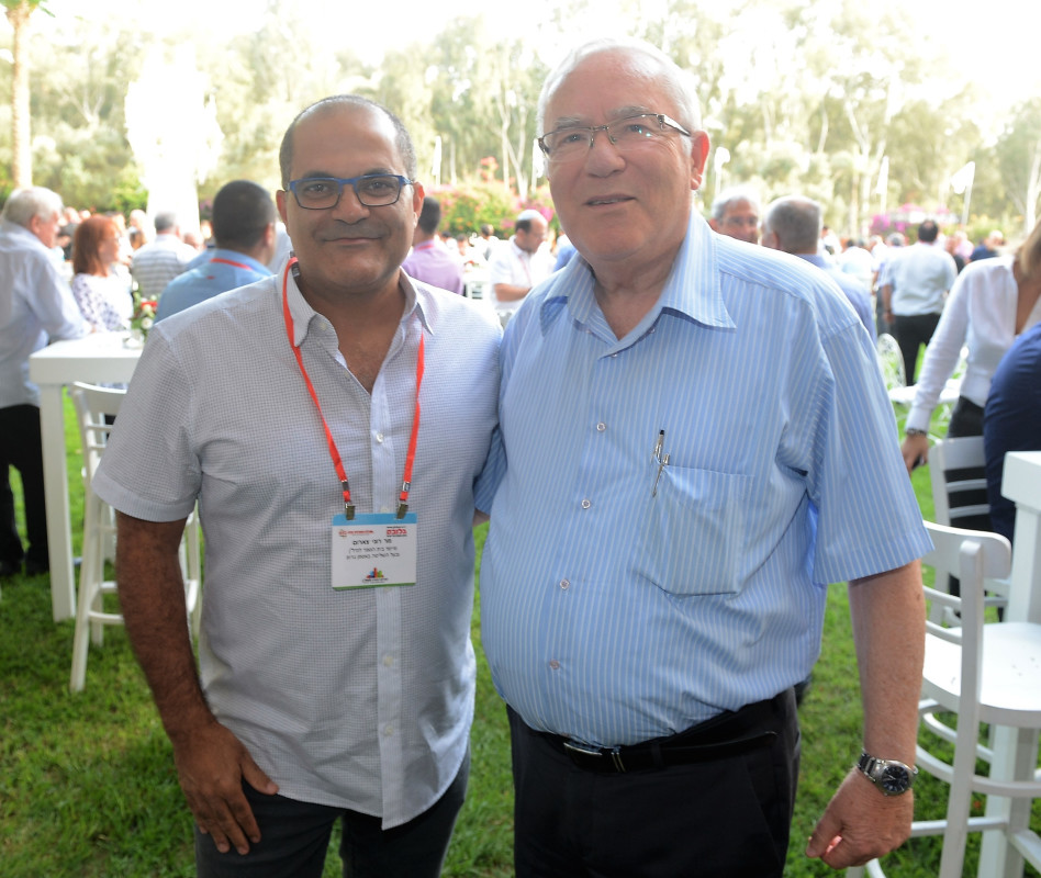 צבי ארד ורוני צארום (צילום: תמיר ברגיג)