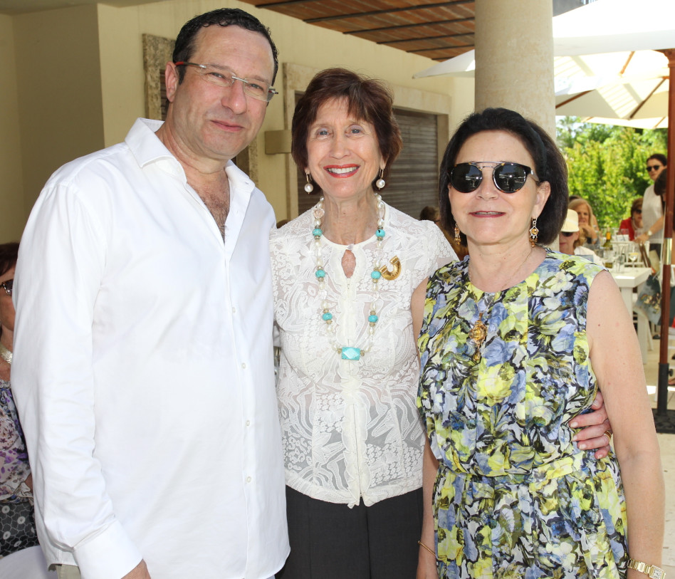 לינדה סגול, טובה בן דב וירון מינקובסקי (צילום: רפי דלויה)