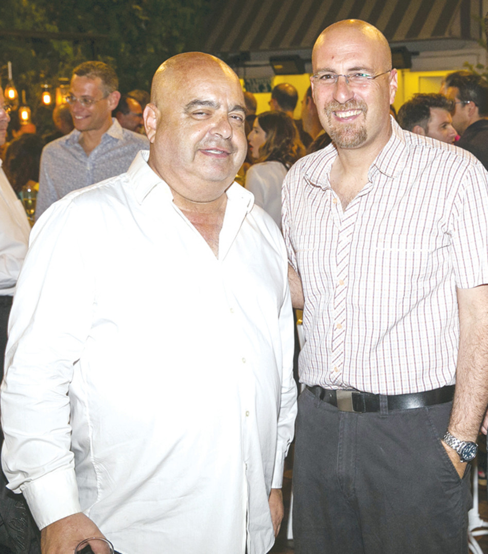 גיל בן שאול ואבי שומר (צילום: לנס הפקות)