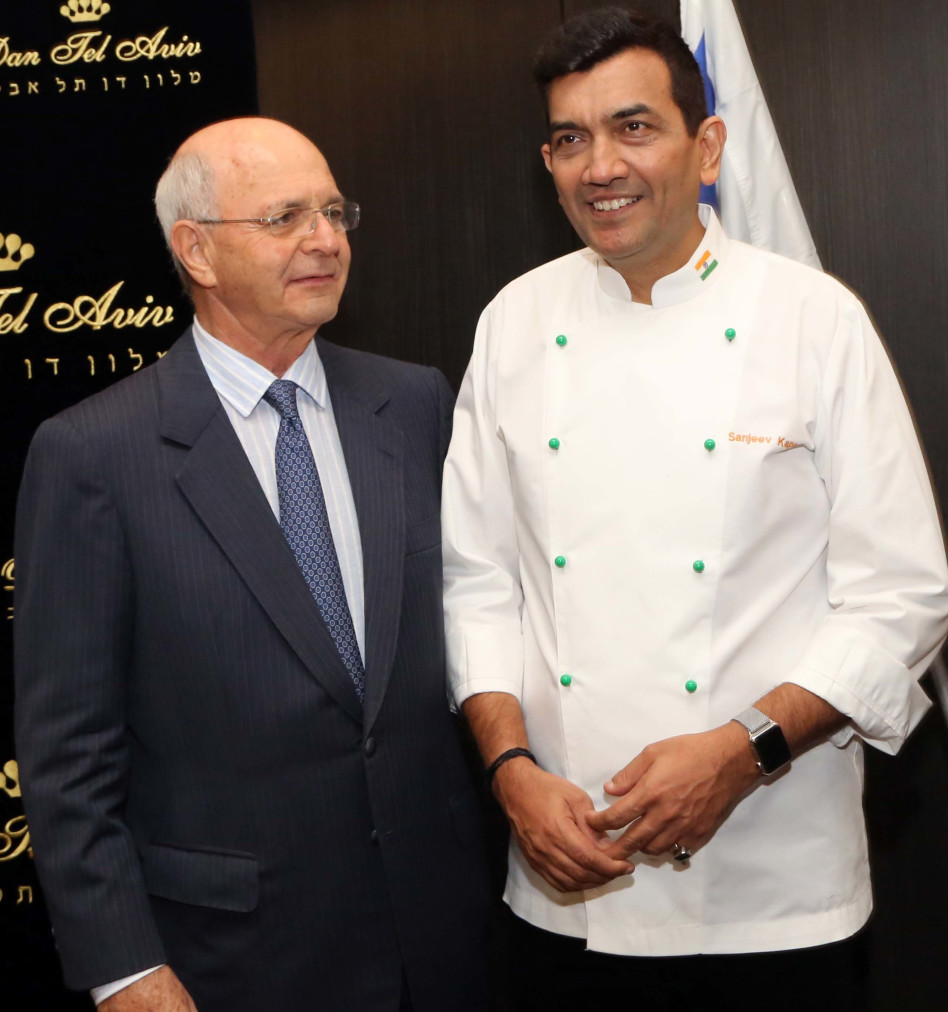 מיקי פדרמן וסאנג'יב קאפור (צילום: סיון פרג')