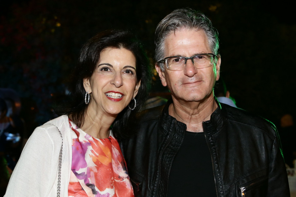 רון גרונדלנד ולינדה ששון (צילום: דני חבקוק)  