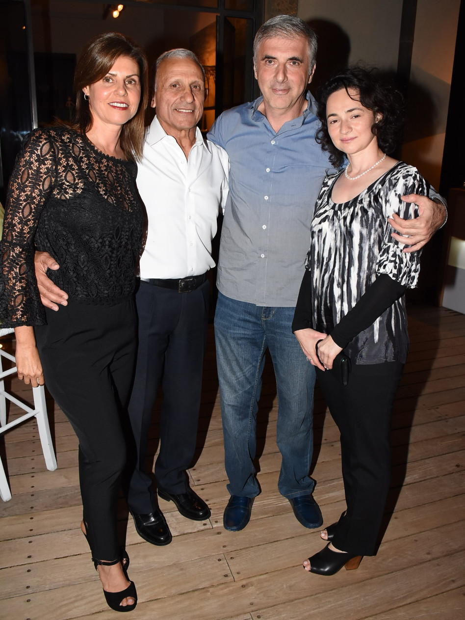 טטיאנה גרינברג וליאוניד נבזלין, איתן בן אליהו ורווית טרלובסקי (צילום: אביב חופי)