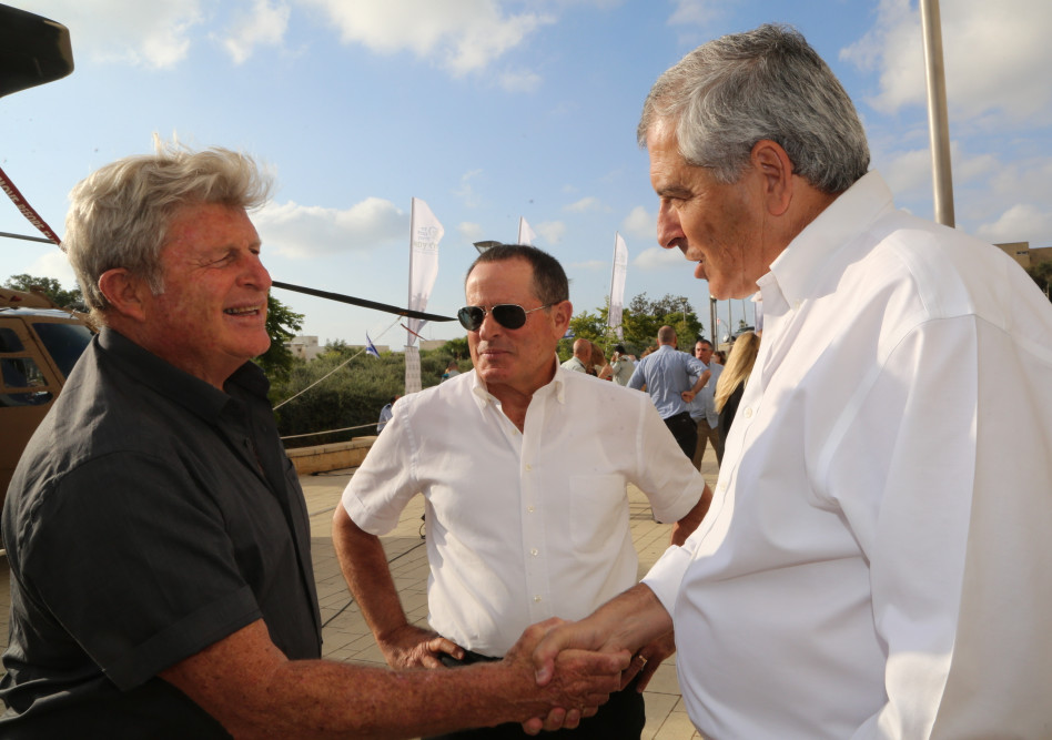 עופר קוטלר, מאיר שמיר ויורם (ייה) יאיר (צילום: סיון פרג')