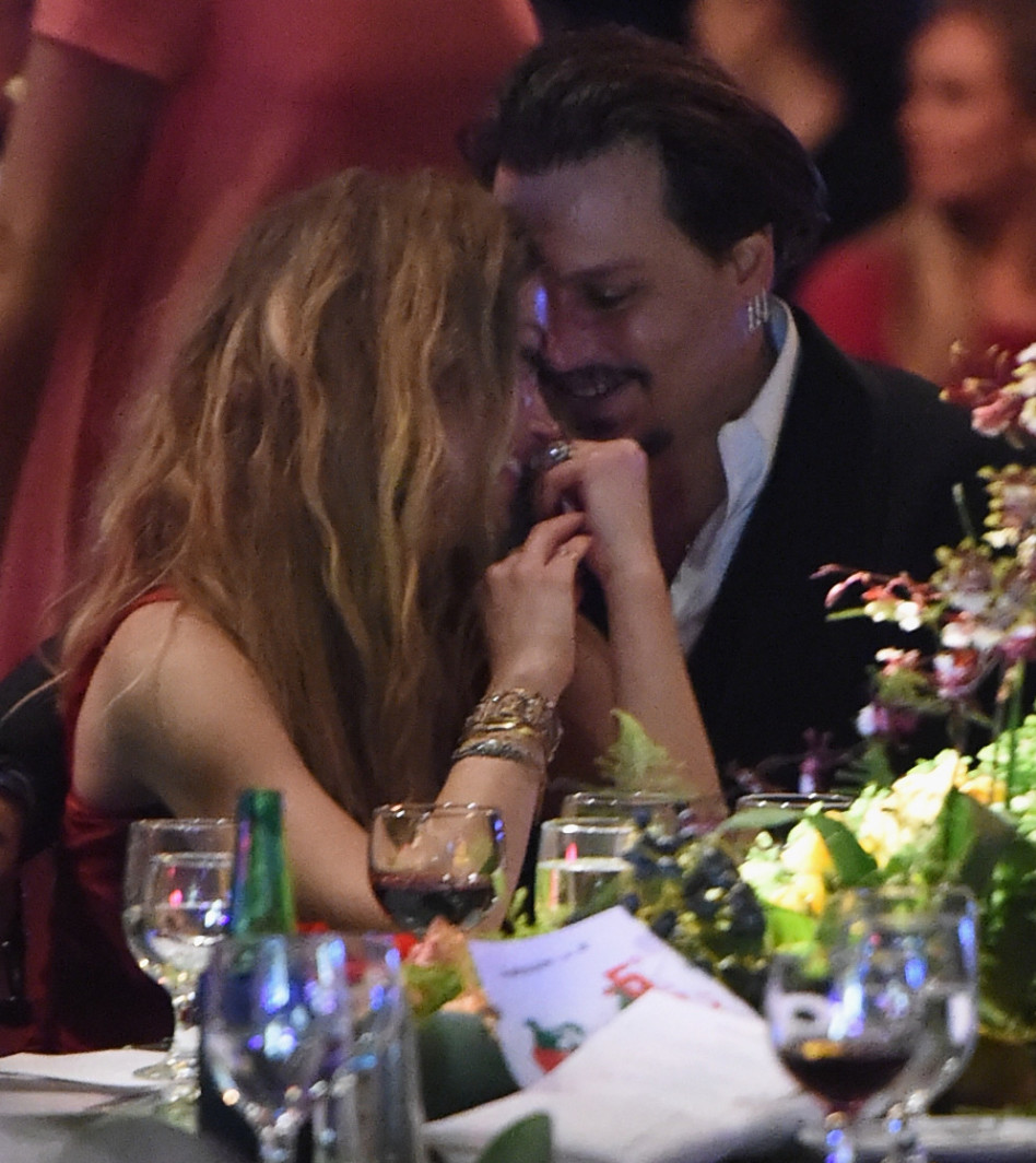 בזמנים טובים יותר. דפ והרד, לפני כמה חודשים (צילום: getty)