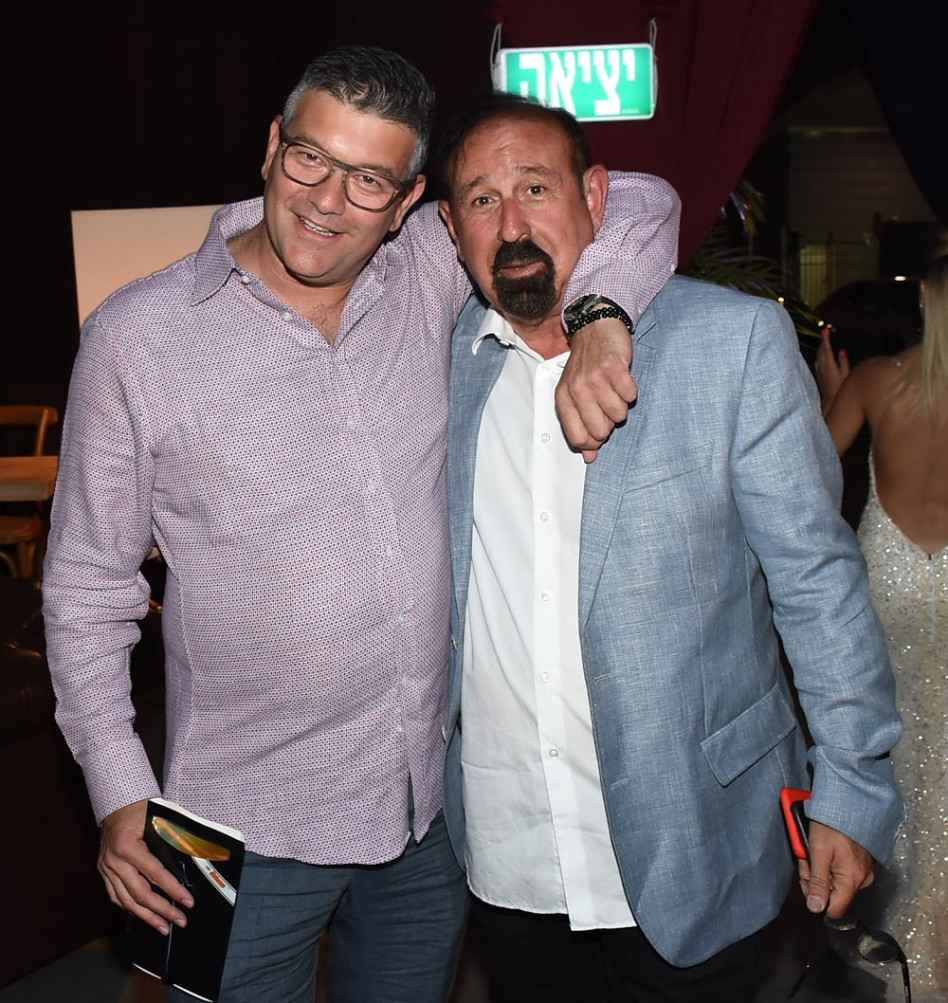 מני ויצמן וישראל רייף (צילום: אביב חופי)