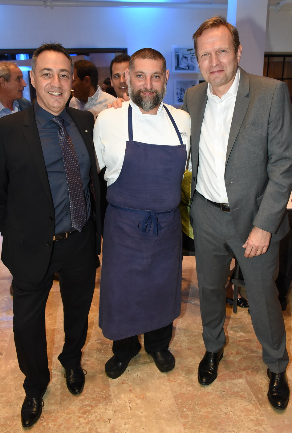 אלן אויטנהובן, אסף גרניט ודרור גורלניק (צילום: אביב חופי)