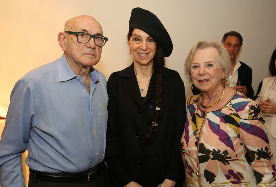 הרטה עמיר, אידסה הנדלס ופול עמיר (צילום: איציק בירן)