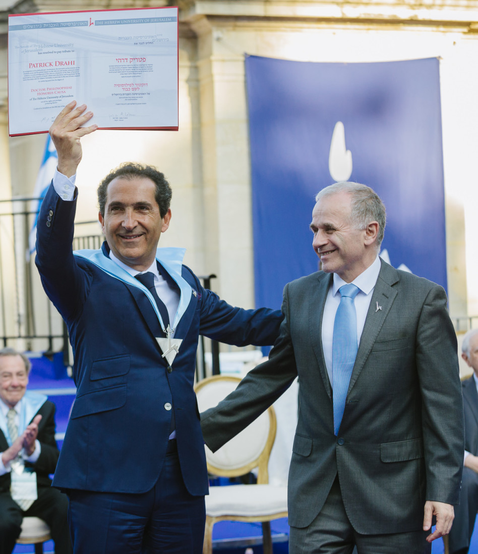 אשר כהן ופטריק דרהי (צילום: דור קדמי)