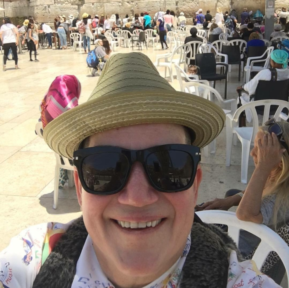 יס, הנה הכותל המערבי. דלריה בירושלים (פייסבוק)