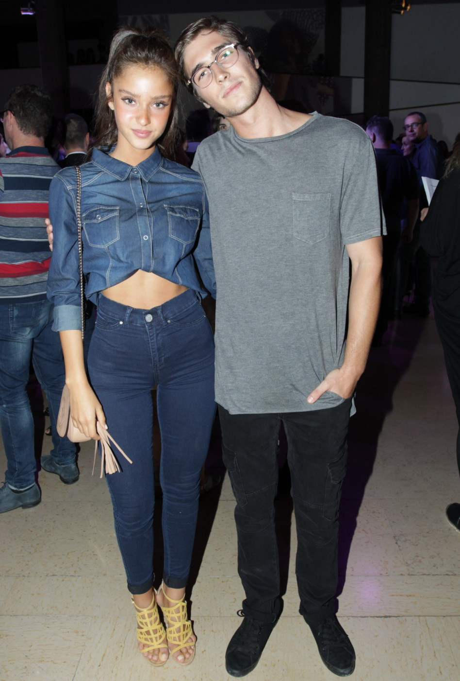 היפה והחנון. עומר דרור עם נטע אלחמיסטר