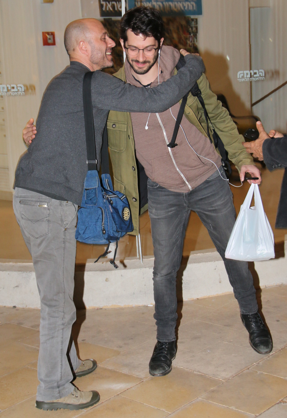 רן דנקר ודרור קרן (צילום: ניר פקין)