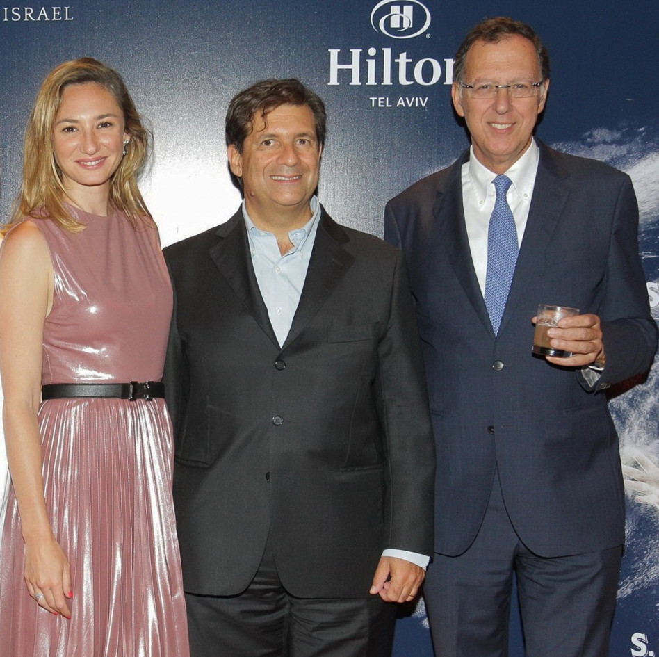 ג'ק בר, פרנצ'סקו מריה טאלו ומיכל אנסקי (צילום: שוקה כהן)