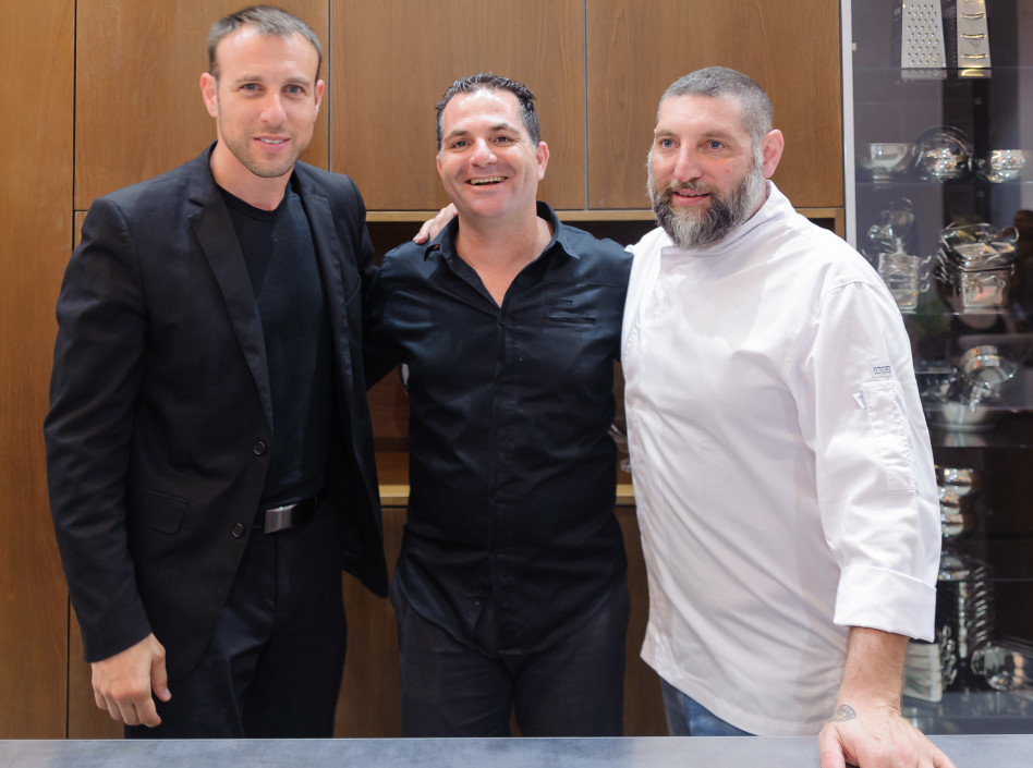 אסף גרניט, ערן סייג ויובל צלנר (צילום: אסף זהר)