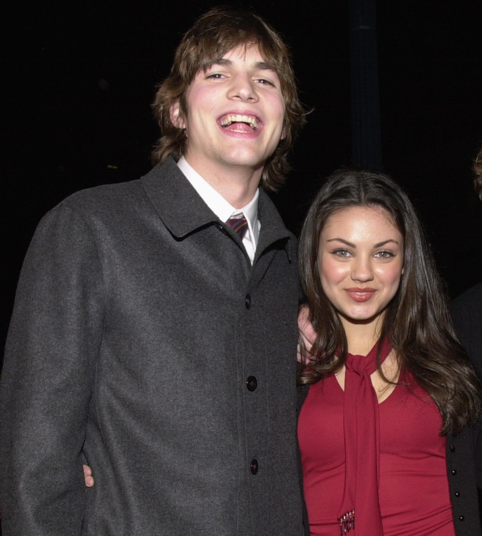 היו היה פעם. מילה קוניס ואשטון קוצ'ר (צילום: גטי)