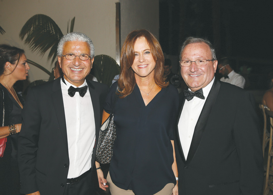 לאון אדרי, רקפת רוסק עמינח ומשה אדרי (צילום: רפי דלויה)