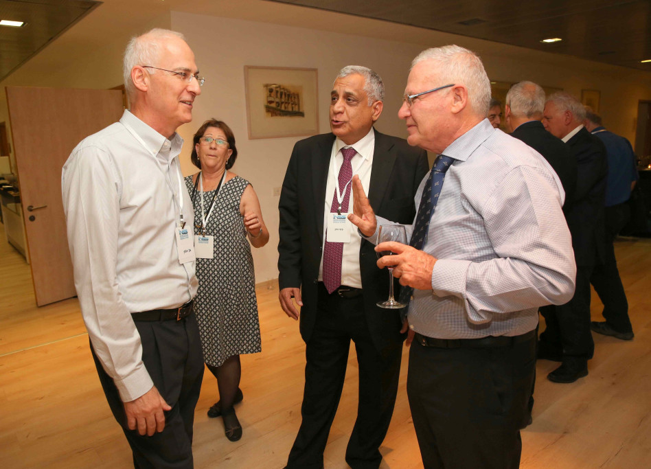 עמוס ידלין, פיני כהן ואלי גלמן (צילום: חן גלילי)