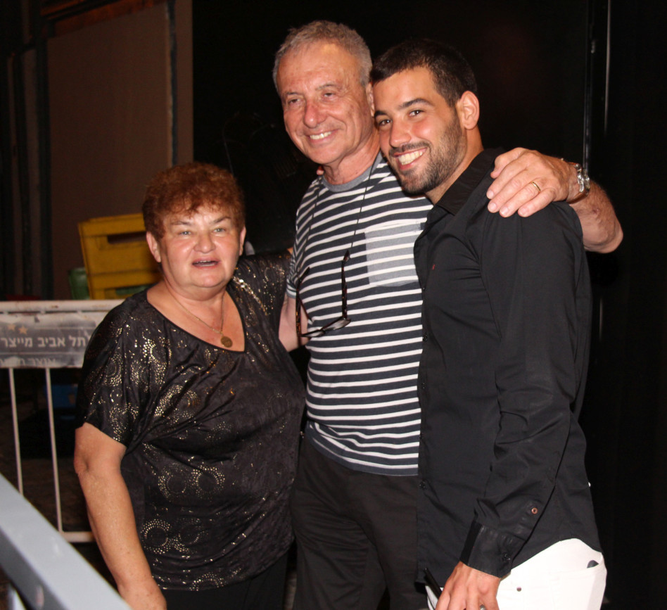אורחים של כבוד. ההורים של עמרי בן נתן