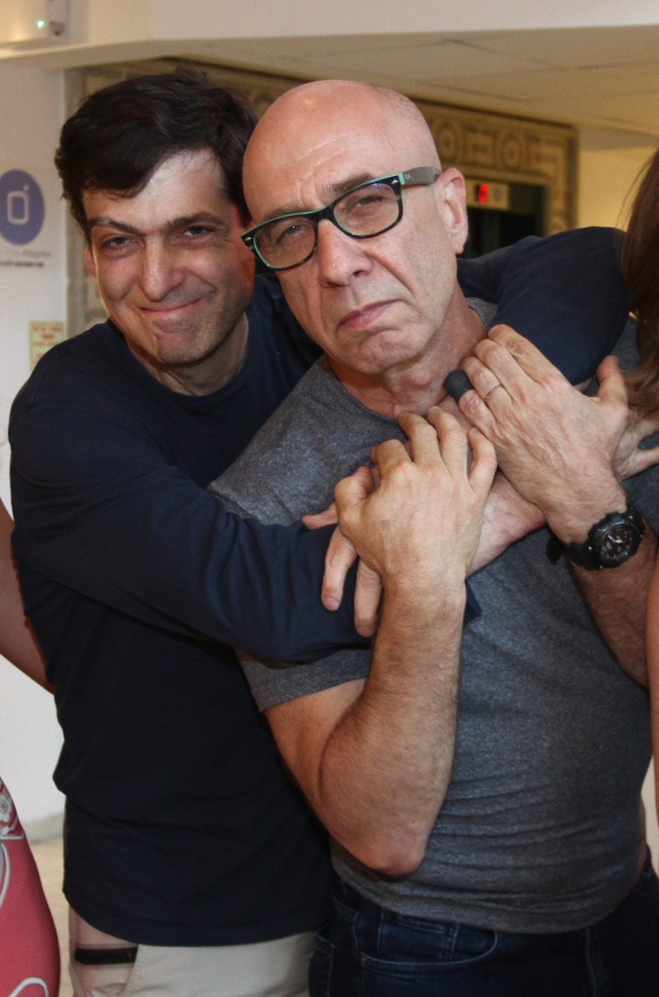 אבי יפרח ודן אריאלי  (צילום: אסף לב)