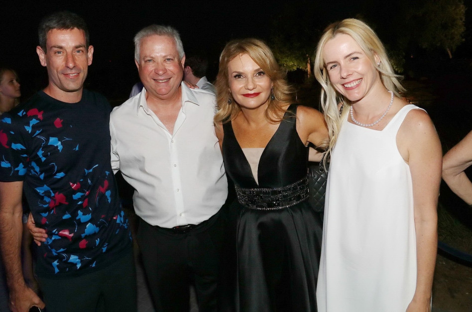 מיכל ברעם, ורד ואילן גרינבוים וגיא ברעם (צילום: אביב חופי)