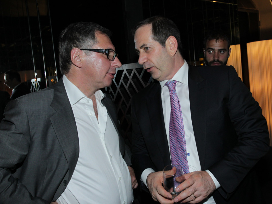 סטן פולובץ ופטר אוון ( צילום: רפי דלויה)