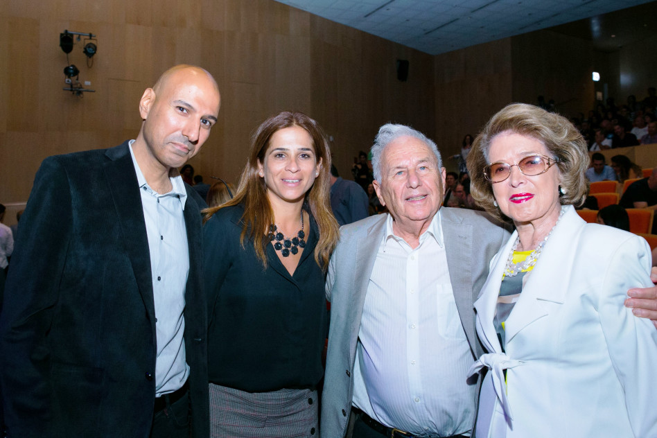 נינה ויינר, אמנון רובינשטיין, מירב בן ארי ותומר סמרקנדי (צילום: עופר עמרם)