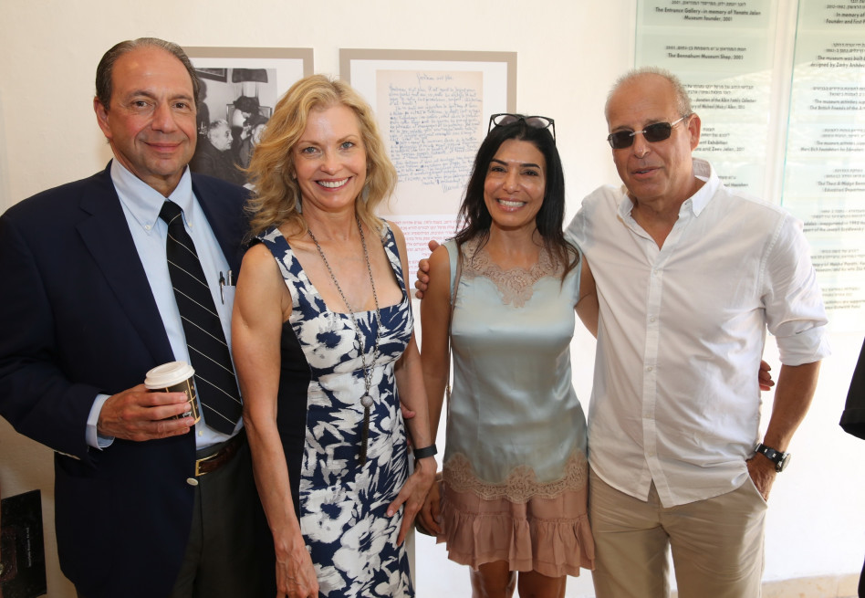 יואב מסר, לימור אלאלוף, דברה ווויליאם אנתוני (צילום: איציק בירן)