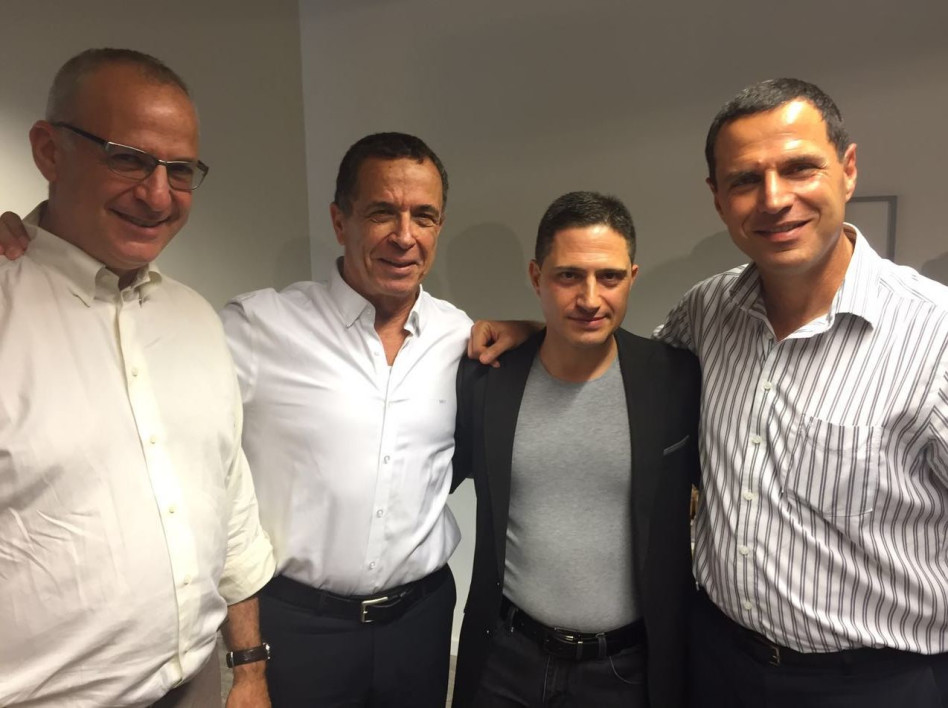 רונן בראל, רוביק דנילוביץ', מנחם טולצ'ינסקי ודורון שטרן ( צילום: צבי תקשורת)