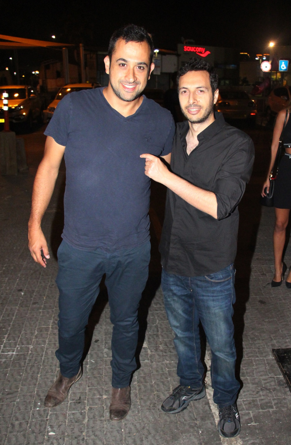 החברים מהיחידה באו לפרגן. דודבני וקובץ'