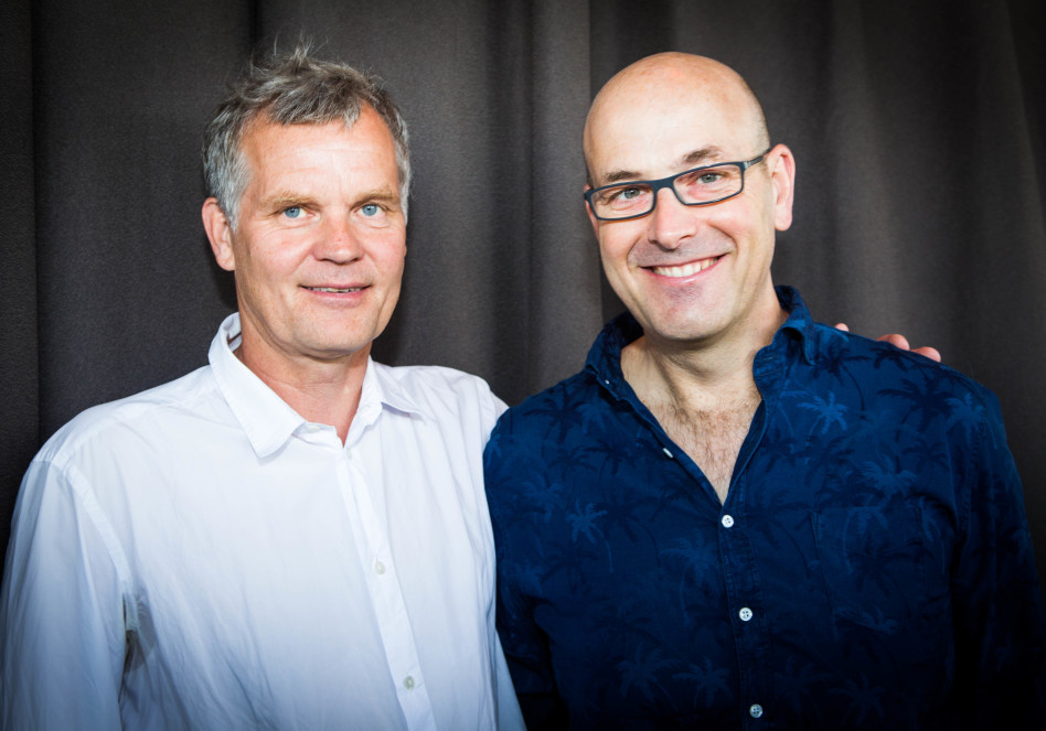 אלעד קופרמן ולארס בלונגרן (צילום: שלומי יוסף)