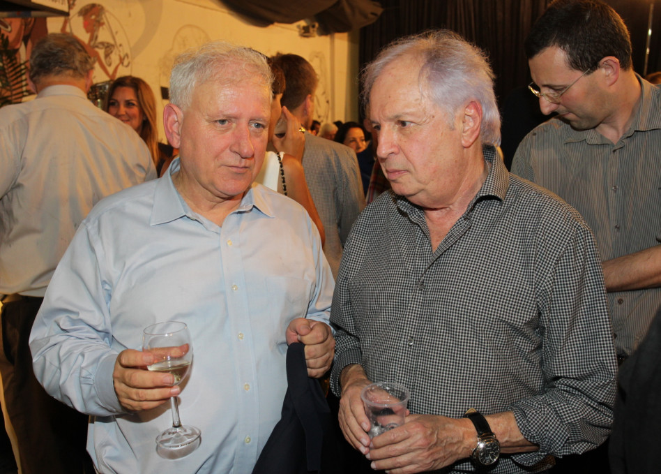שאול אלוביץ ויאיר סרוסי (צילום: רפי דלויה)