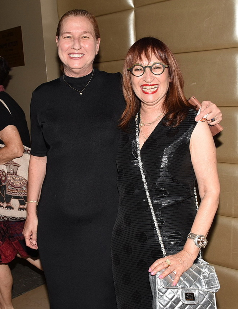 ציפי פינס וציפי לבני (צילום: אביב חופי)