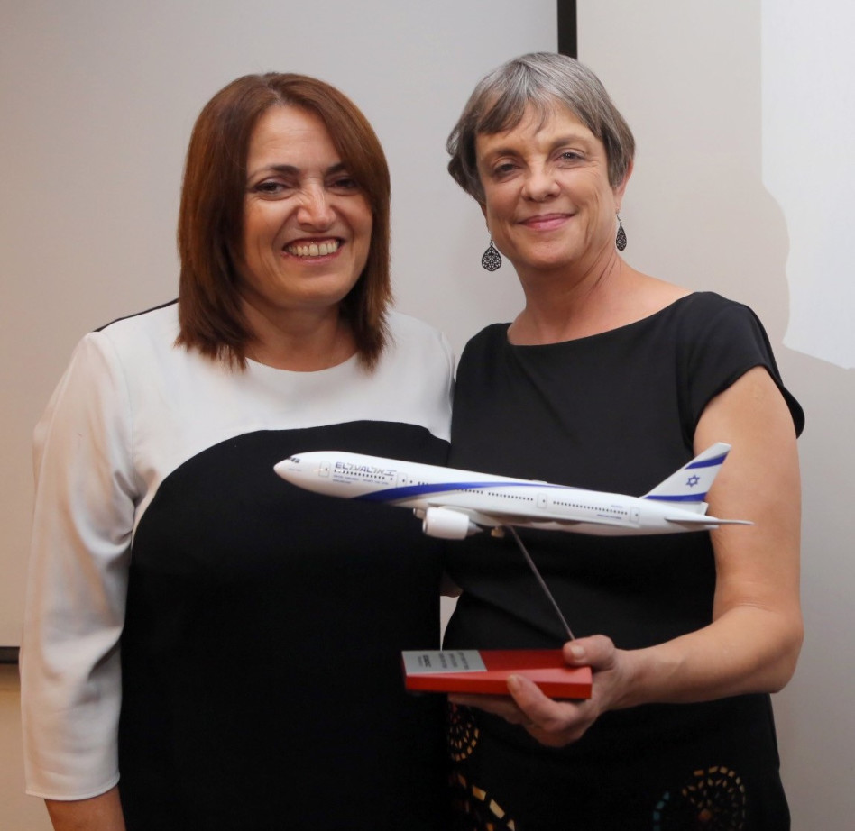 יולי תמיר ויהודית גרסריו (צילום: סיון פרג')