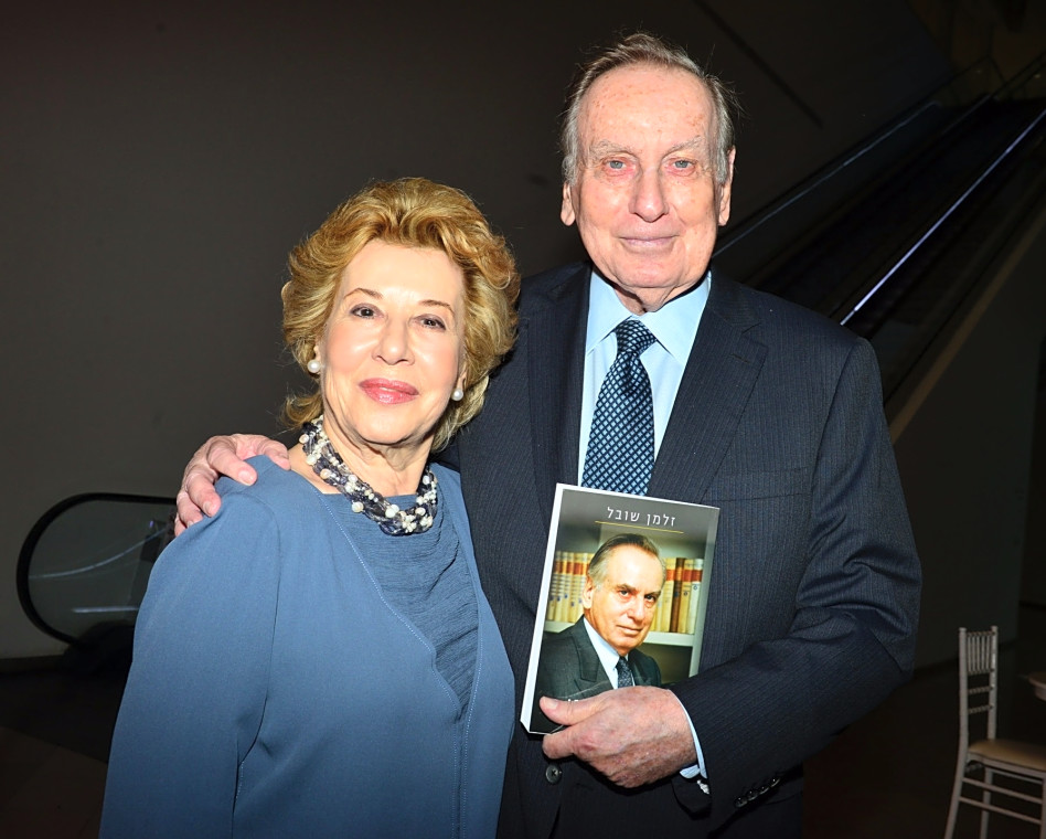 זלמן וכנה שובל (צילום: תמר מצפי)