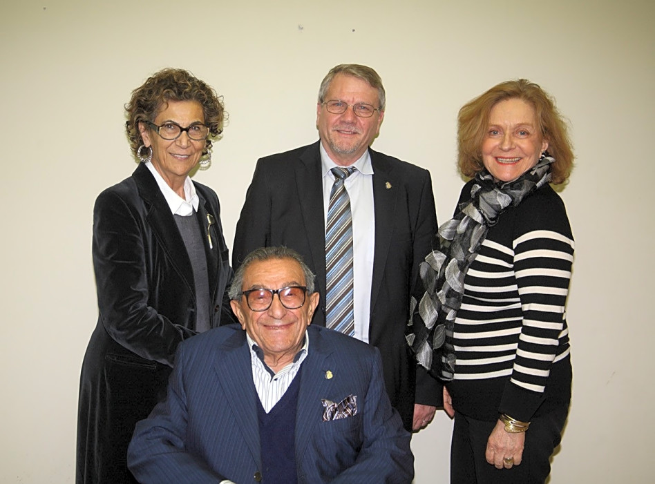 אמינה האריס, ינעם ליף ויונס וסוראיה נזריאן (צילום: דן פורגס)