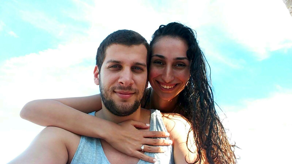 דנה הלפרין ותום הופן (צילום: פייסבוק)