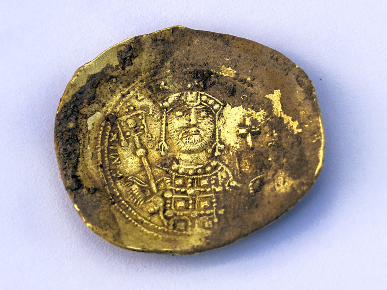 מטבע זהב של מיכאל השביעי דוקאס, קיסר ביזנטיון