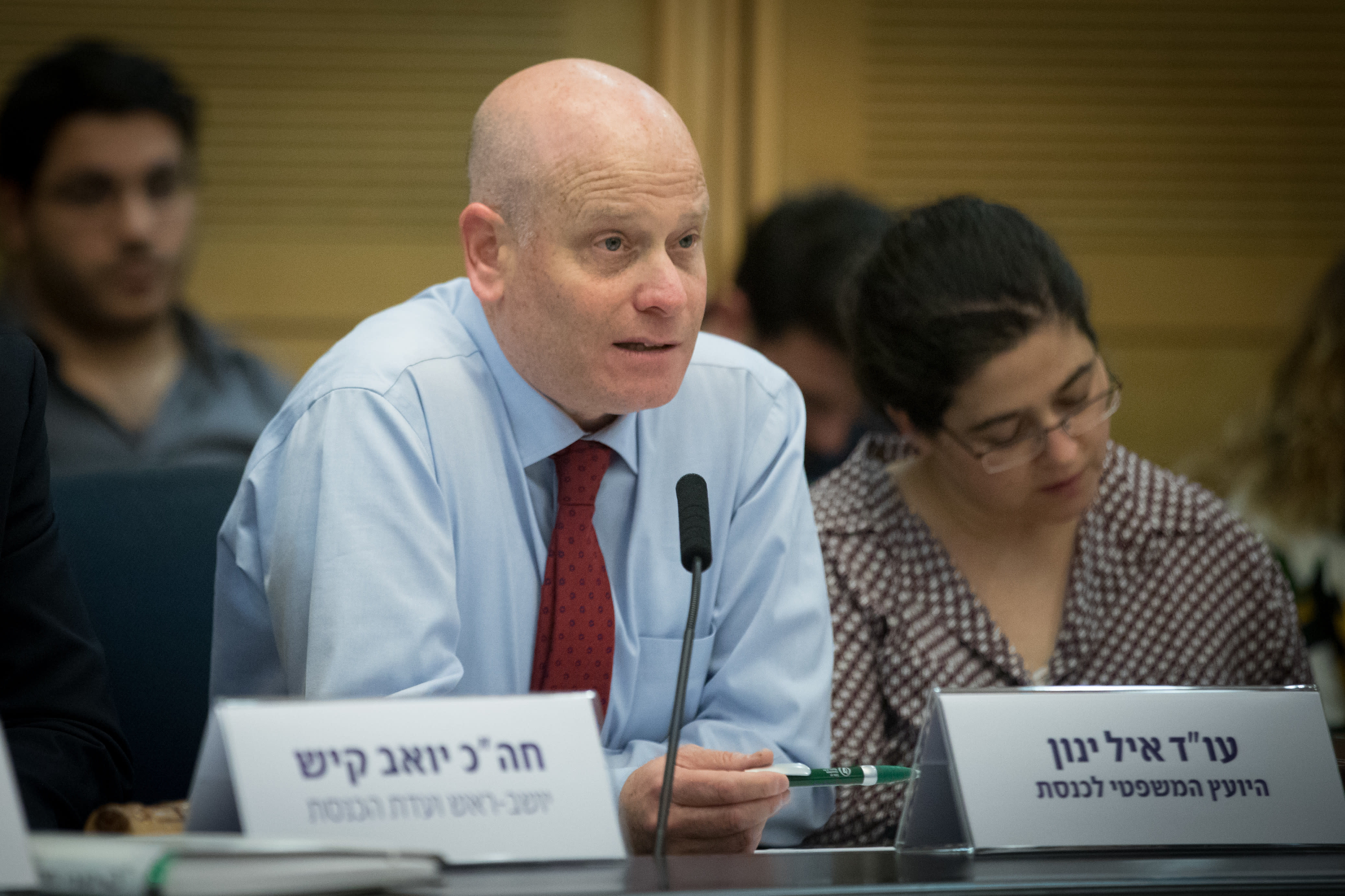  היועץ המשפטי לכנסת, עו&quot;ד איל ינון. צילום: יונתן זינדל, פלאש 90