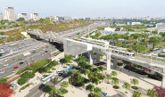 הדמיות הגשרים של הקו הירוק של הרכבת הקלה ותחילת העבודות (צילום: דוברות נתע)