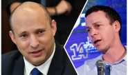 עמית סגל, נפתלי בנט (צילום: יואב דודקביץ',יונתן זינדל פלאש 90)