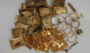 האוצר שנמצא על ידי מטיילים (צילום: Museum of Eastern Bohemia)