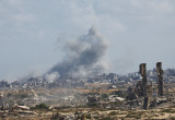 הרס בעזה (צילום: REUTERS/Mahmoud Issa)