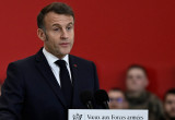 מקרון מכריז על ההגדלה בתקציב הביטחון  (צילום: רויטרס)