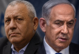 בנימין נתניהו וגדי איזנקוט (צילום: מרק ישראל סלם,חיים גולדברג פלאש 90)