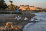 ימת כינרת, ריקה ממבקרים (צילום: מיכאל גלעדי פלאש 90)