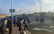 הפגנות חרדים ברחבי הארץ (צילום: דוברות המשטרה)