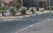 פגיעת הכטב"מ באילת (צילום: שימוש לפי סעיף 27 א')