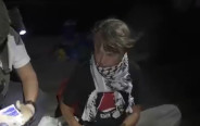 גרטה במשט "סומוד" (צילום: צילום מסך רשת X)
