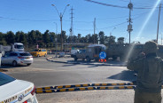 זירת ניסיון הפיגוע, צומת גוש עציון (צילום: יוסף מזרחי/TPS)